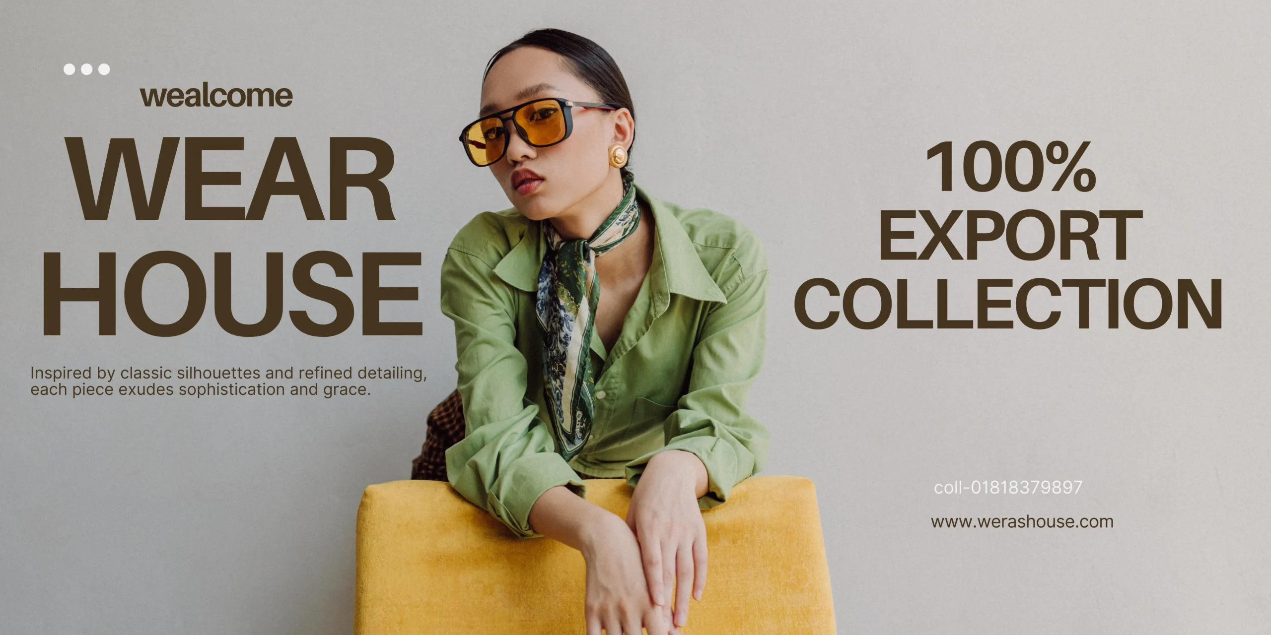 Gray Modern New Collection Sale Banner(1)